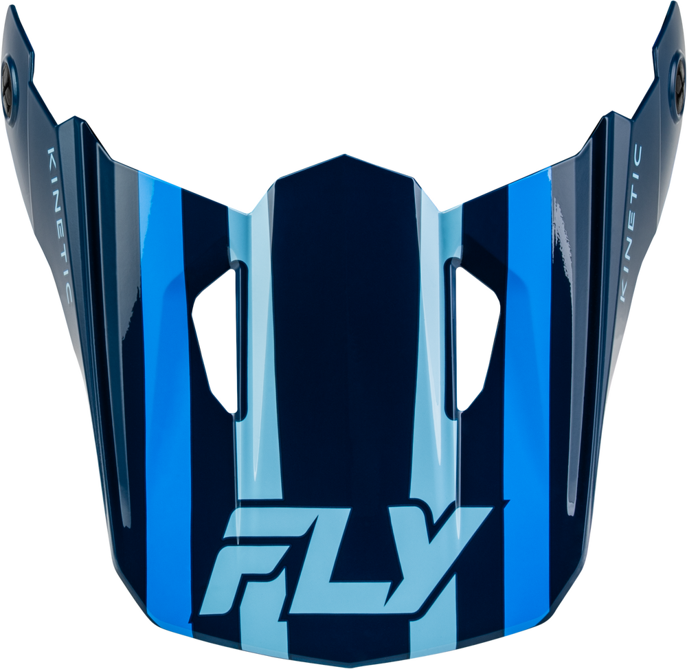 Fly Racing Kinetic Helmet Visors (2027) — Navy/Blue/Light Blue