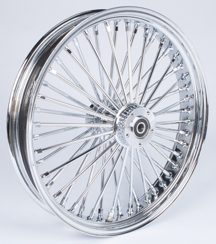 HARDDRIVE FR 48-SPK DD CHROME 21X3.5 WG-HUB 3/4" AXL 00 LTR