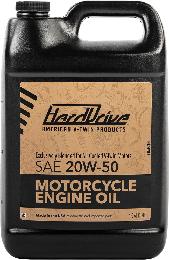 Harddrive Engine Oil 20w50 1 Gal (4/Case Sold Ea)