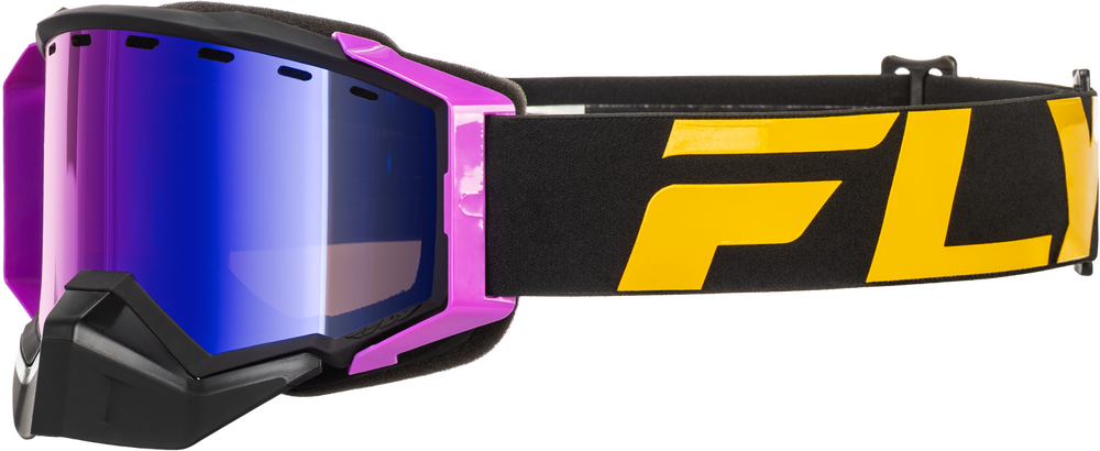 Fly Racing Zone Elite Snow Goggles (2026) — Black/Pink