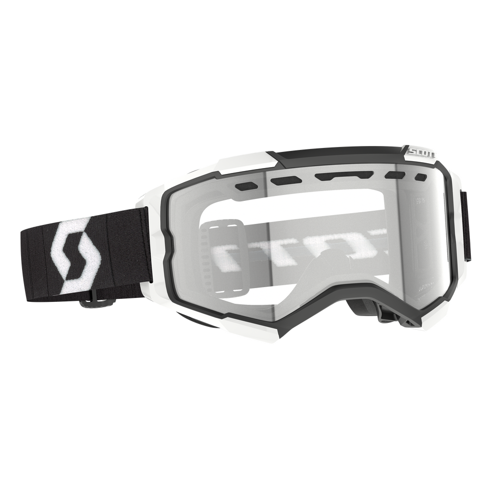 Scott Fury Enduro Goggles — Black/White