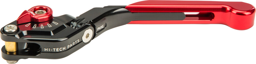 PUIG LEVER CLUTCH EXTENDABLE/FOLDABLE RED
