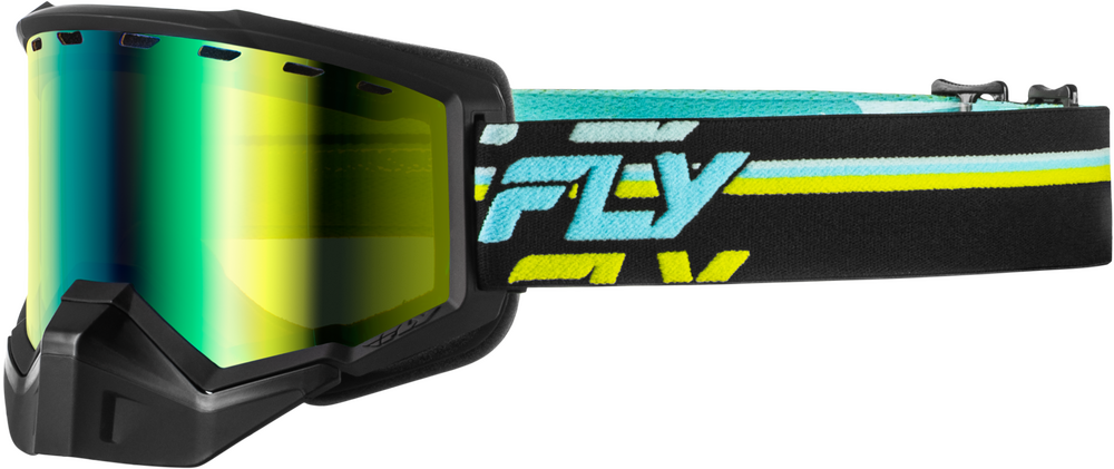 Fly Racing Focus Snow Goggle (2026) — Black/Hi-Vis