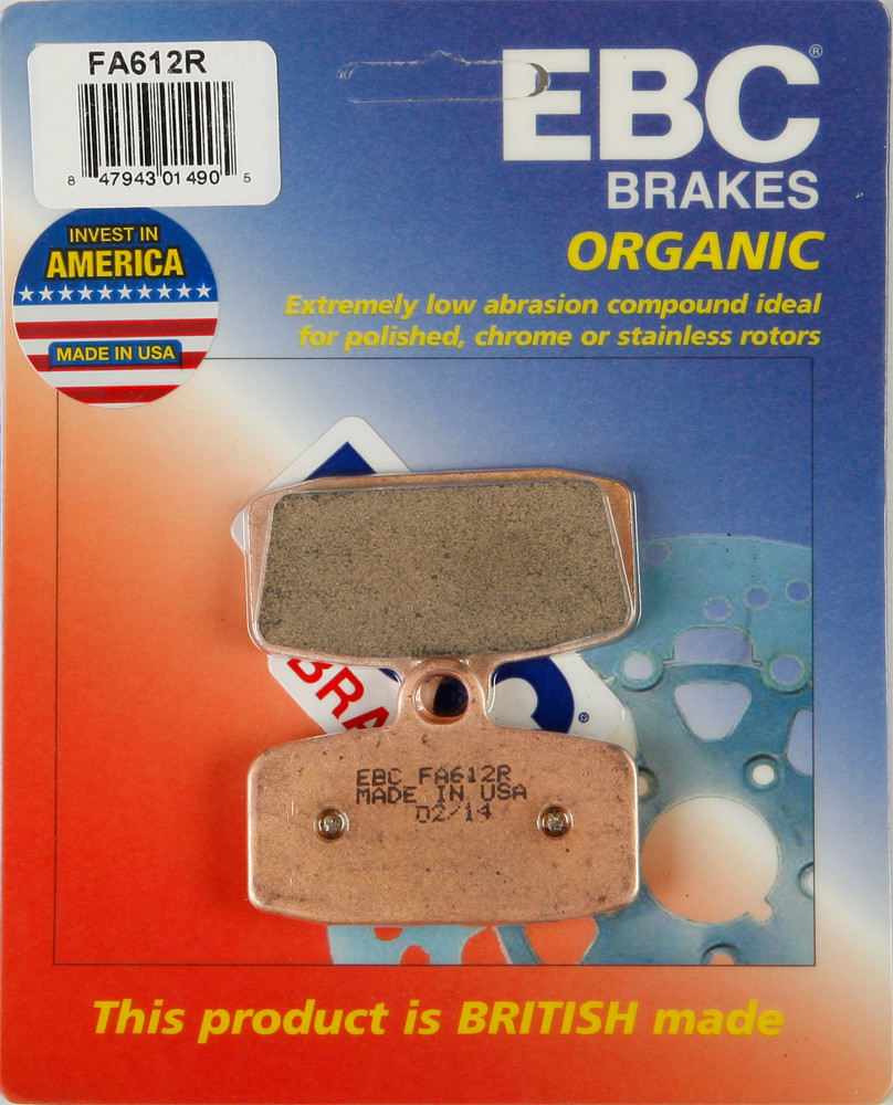 EBC FA612R R Series Sintered Front Brake Pads