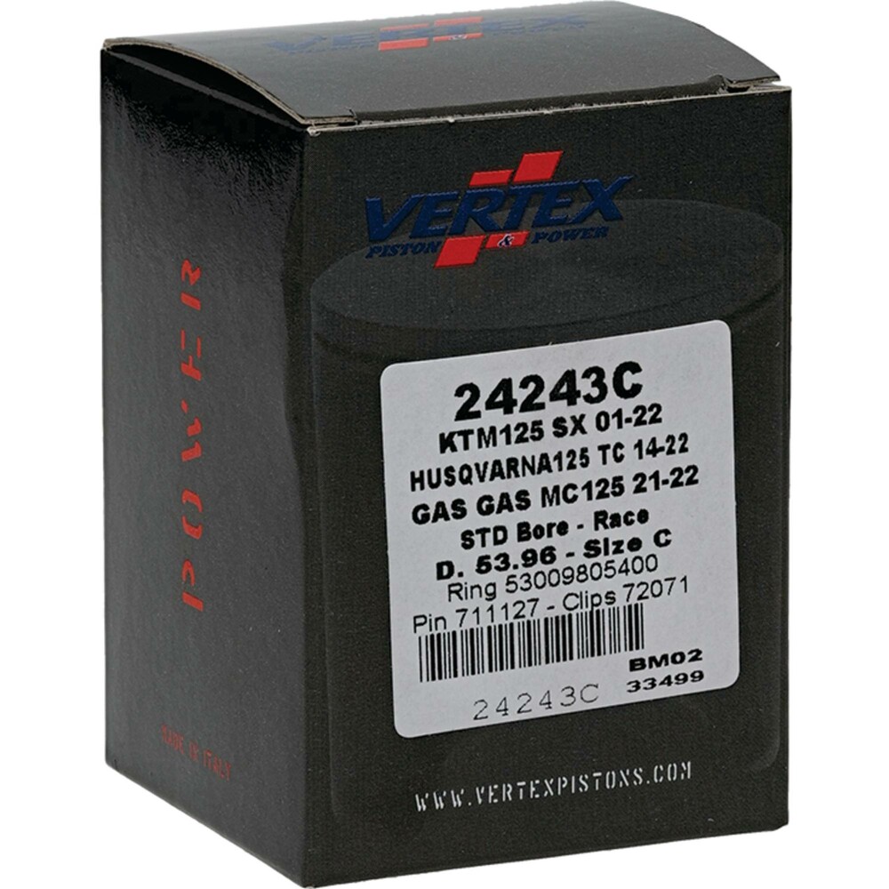 VERTEX PISTON KIT CAST RACE 53.96/STD HUSQ/KTM