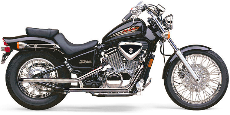 COBRA BLVD DRAG PIPES F/S CHROME HON VLX600 88-98