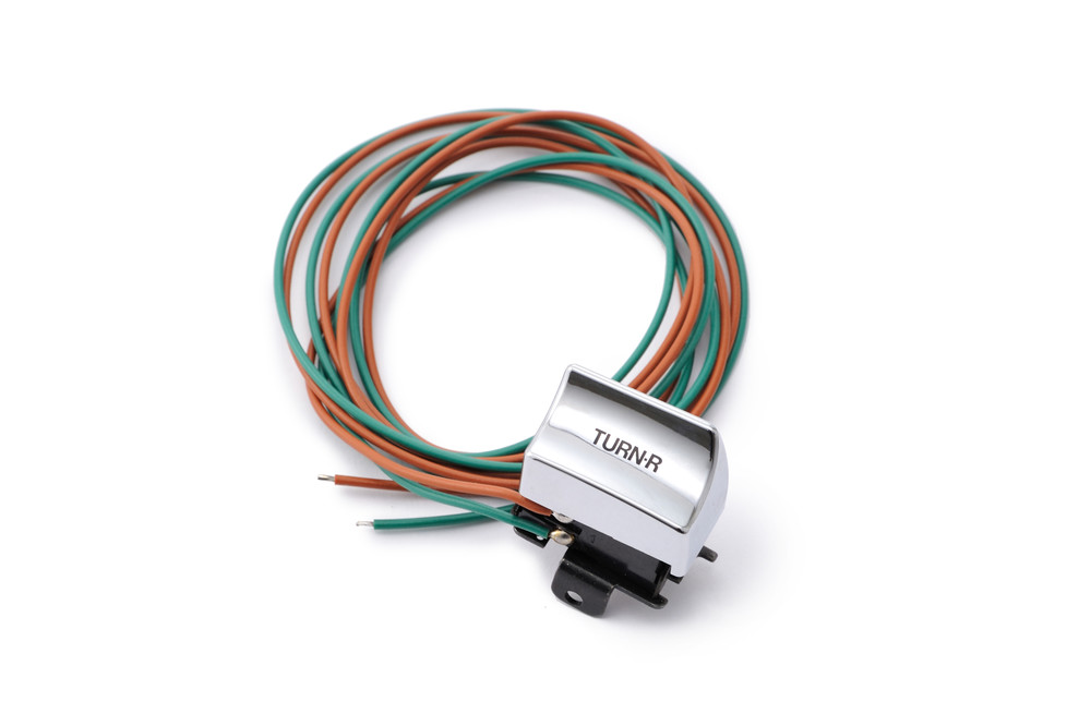 HARDDRIVE RIGHT TURN SIGNAL SWITCH ASSY CHROME 82-95