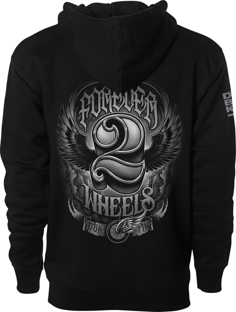 Dbk Two Wheels Hoodie Black MD
