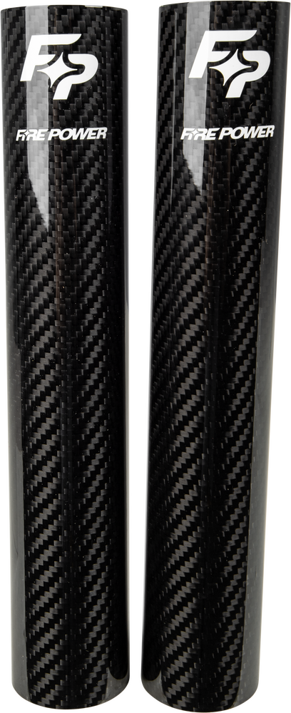 FIRE POWER CARBON FIBER FORK SHIELD LOWER 52 MM X 260 MM