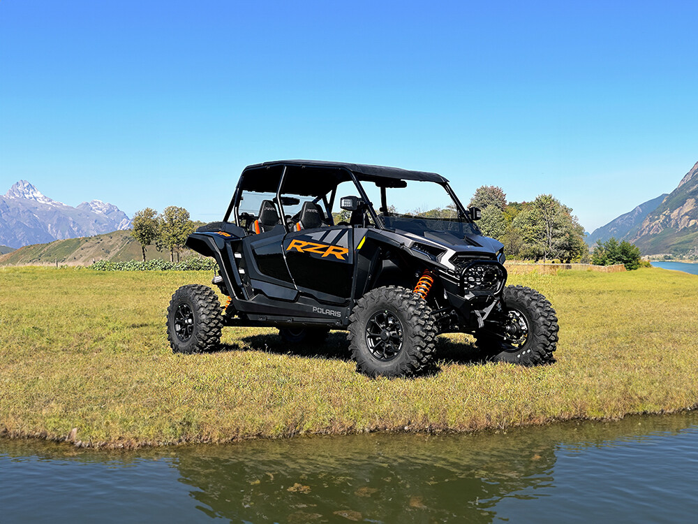 SPIKE SHORT WINDSHIELD TINTED POLARIS RZR XP