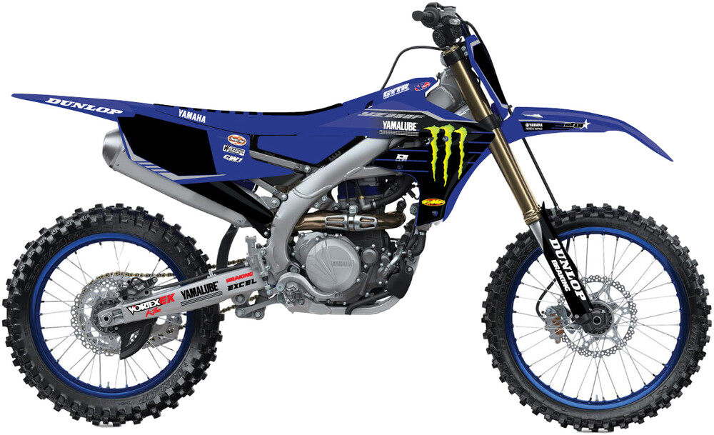 D-Cor Complete Kit 23 Blue Mey Yzf 250 Blk Bg