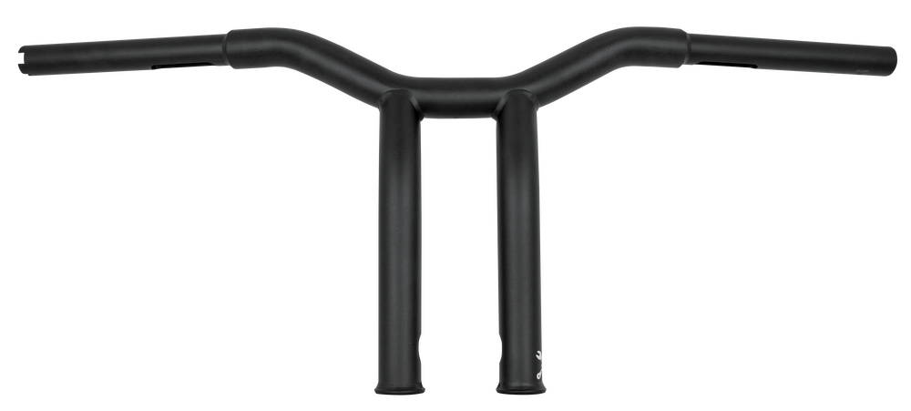 BURLY BRAND DOMINATOR RAKED BAR 10" 1.25" MATTE BLACK