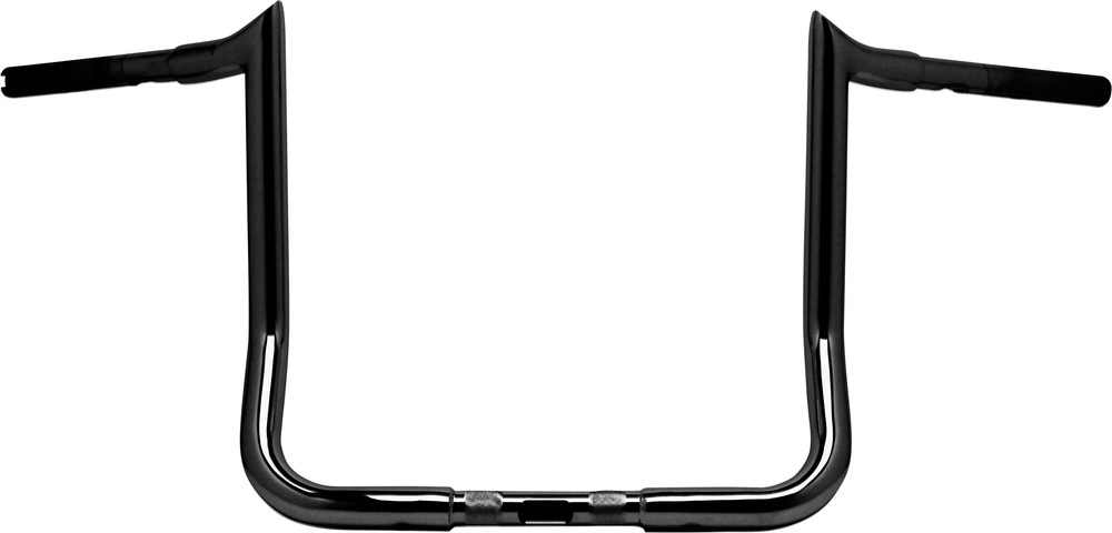 BAGGERNATION 16" MONKEY BAGGER BARS BLACK `86-23 FLH/FLT