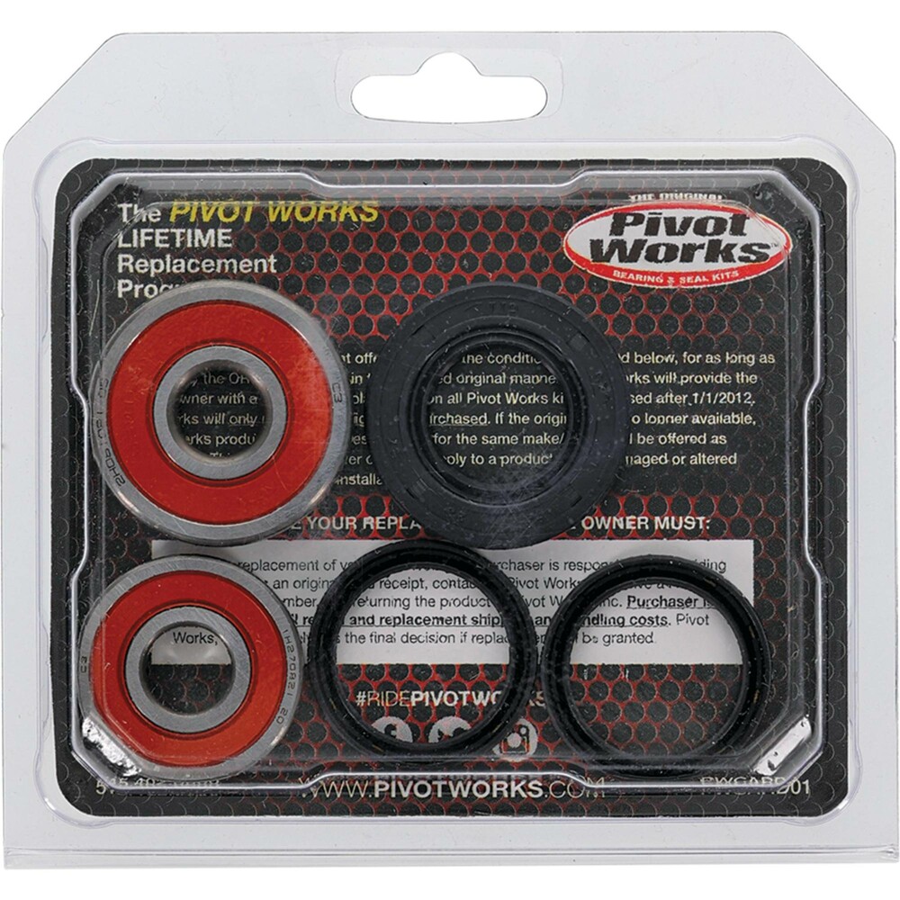 Pivot Works Premium Rear Wheel Bearing Kit Kawasaki KX80 1986-1987