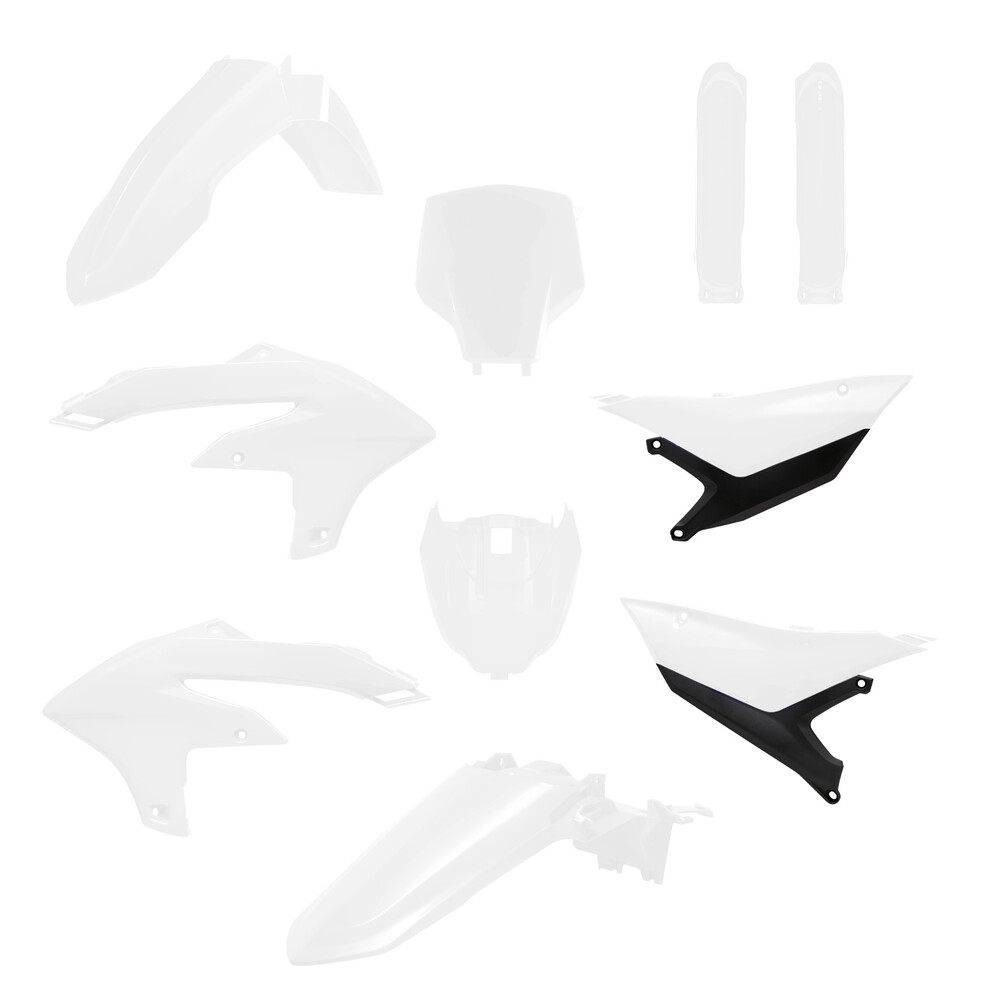 PLASTIC BODY KIT WHITE