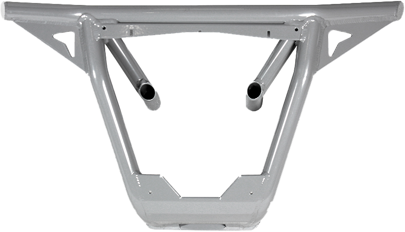 RACE FRONT BUMPER XP SPARKLE SILVER METALLIC POL