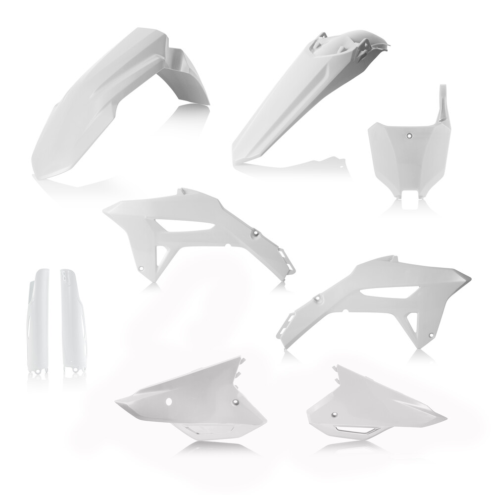 ACERBIS PLASTIC KIT- FULL HON WHITE