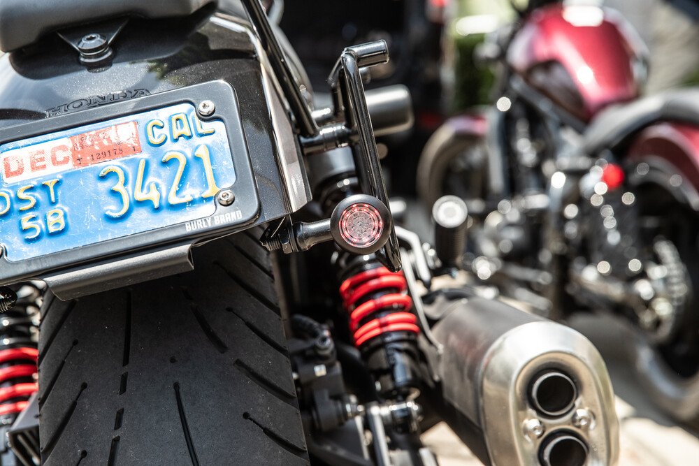 BURLY BRAND SLASH CUT LIC PLT KIT WITH TS BLACK