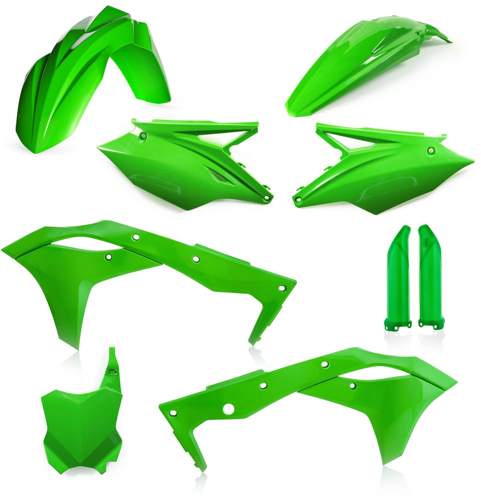 ACERBIS FULL PLASTIC KIT GREEN