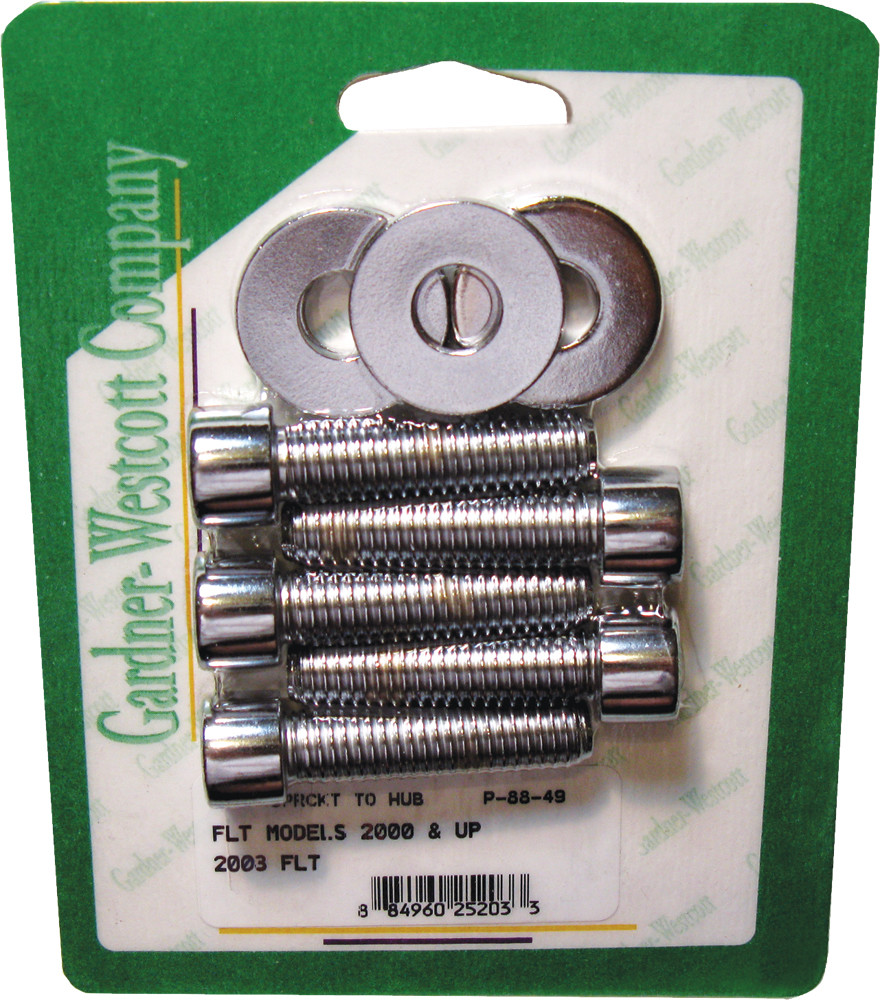 Gardnerwestcott Pulley Bolts Polished Flh/Flt 00-03