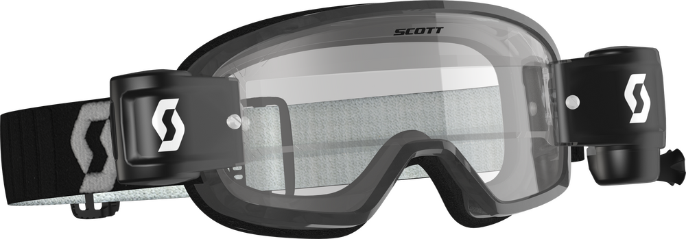 Scott Youth Buzz MX Pro Goggle — Black/Grey