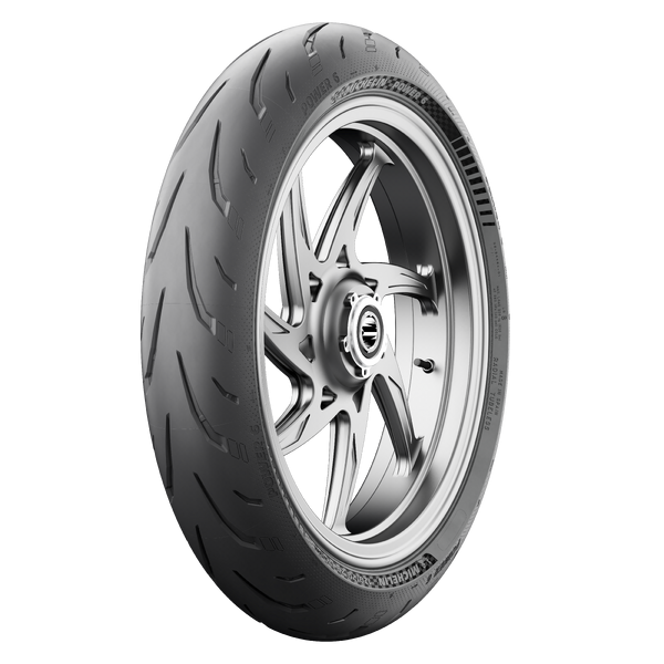 MICHELIN TIRE POWER 6 FRONT 120/70ZR17 (58W) RADIAL TL