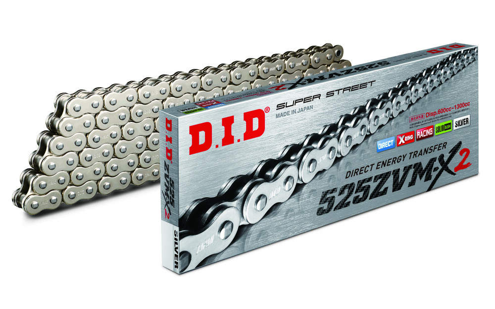 D.I.D CHAIN 525ZVM-X2 S&S-130ZB