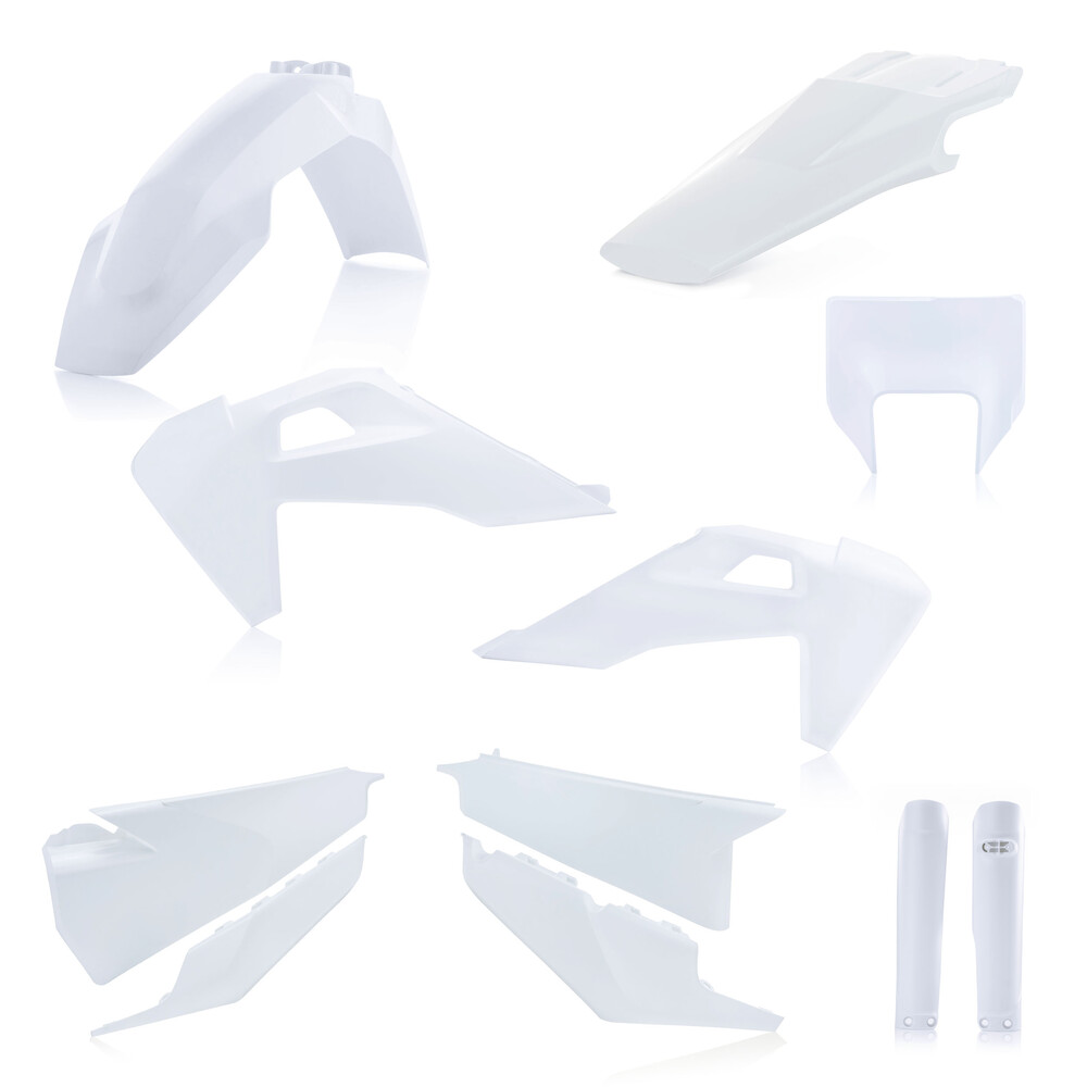 ACERBIS FULL PLASTIC KIT WHITE