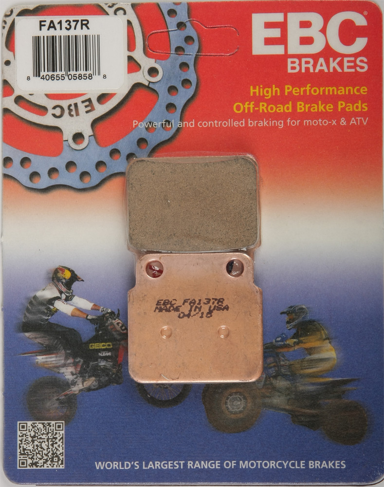 Long-Life Sintered "R" Brake Pads
