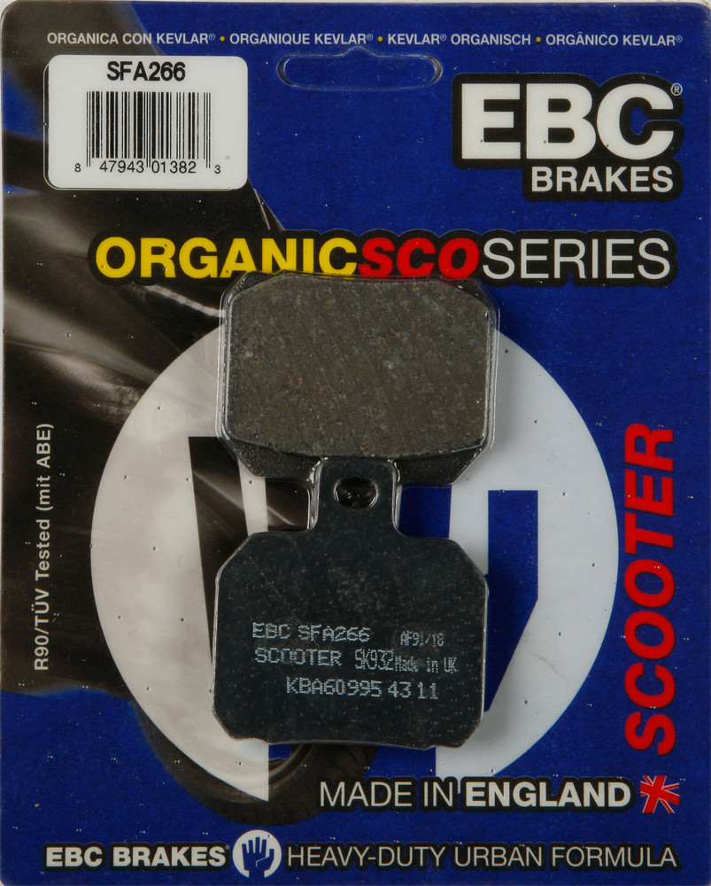 EBC BRAKE PADS SFA266 ORGANIC