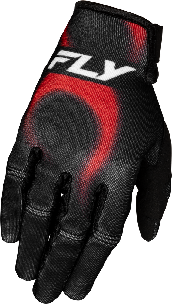 Fly Racing Youth Kinetic Torch Gloves (2027) — Black/Red/White