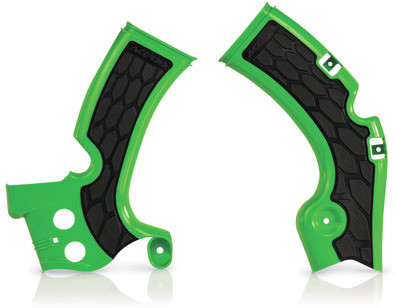 ACERBIS X-GRIP FRAME GUARD GREEN/BLACK