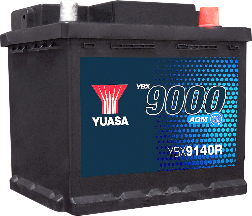 YUASA YBX9140R AGM - SPILL-PROOF