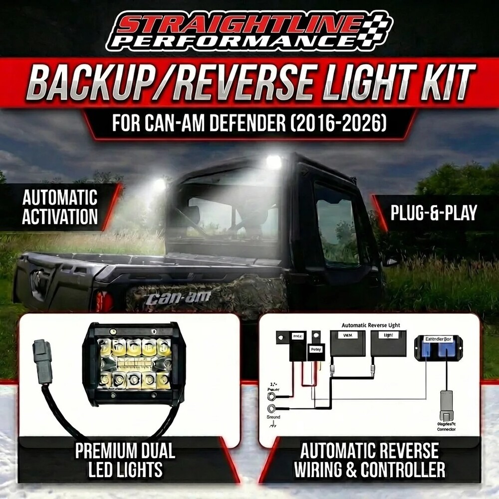 SMART WIRE REVERSE LIGHT KIT DUAL LIGHT CAN