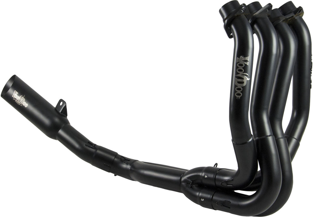 VOODOO SHORTY SYSTEM EXHAUST BLACK