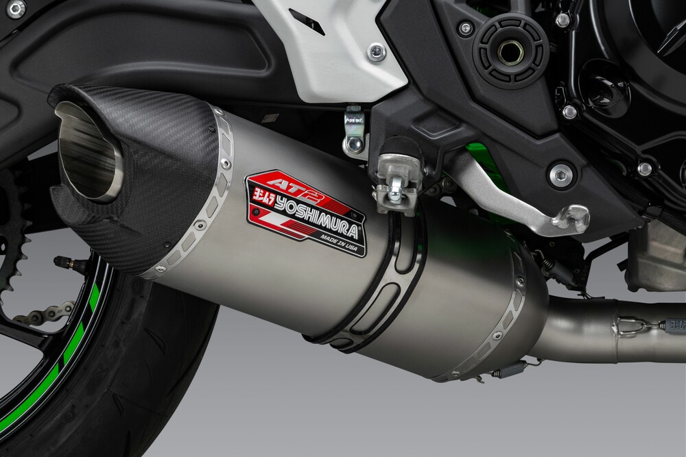 Yoshimura AT2 Race Exhaust System Kawasaki Ninja 650 / Z650 2017-2025