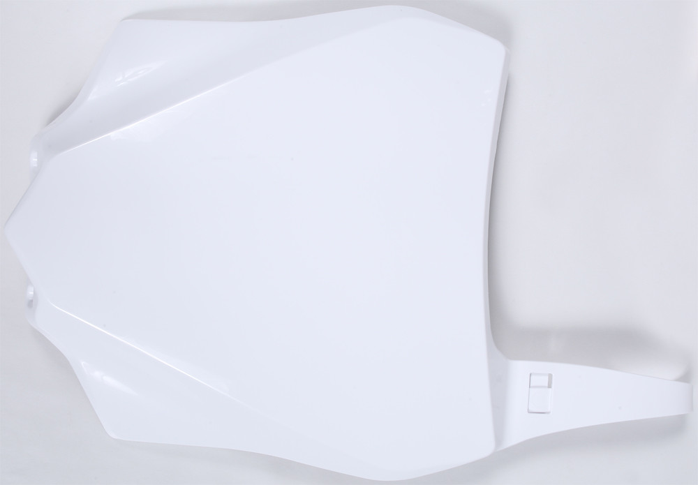 NUMBER PLATE WHITE