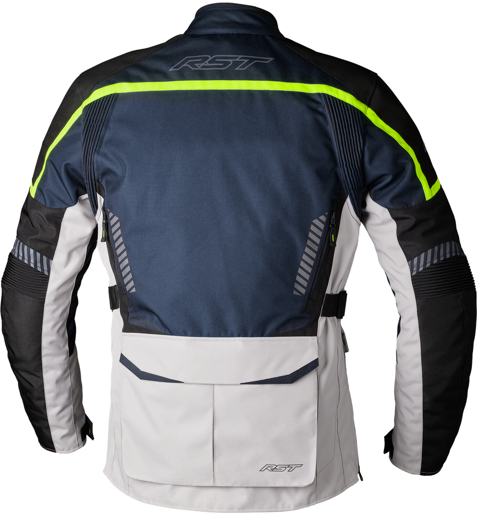 RST MAVERICK EVO CE JACKET NAVY/SILVER TEXTILE XL
