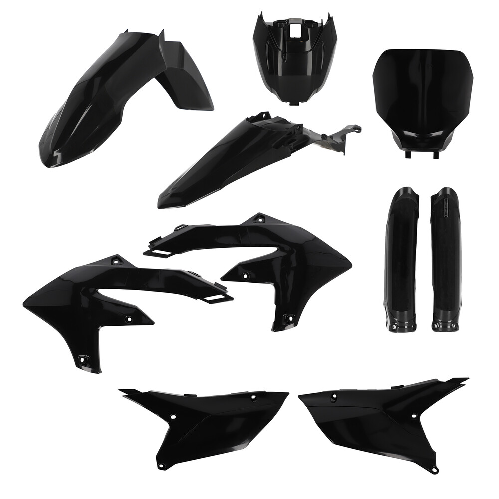 ACERBIS FULL PLASTIC KIT YAM BLACK