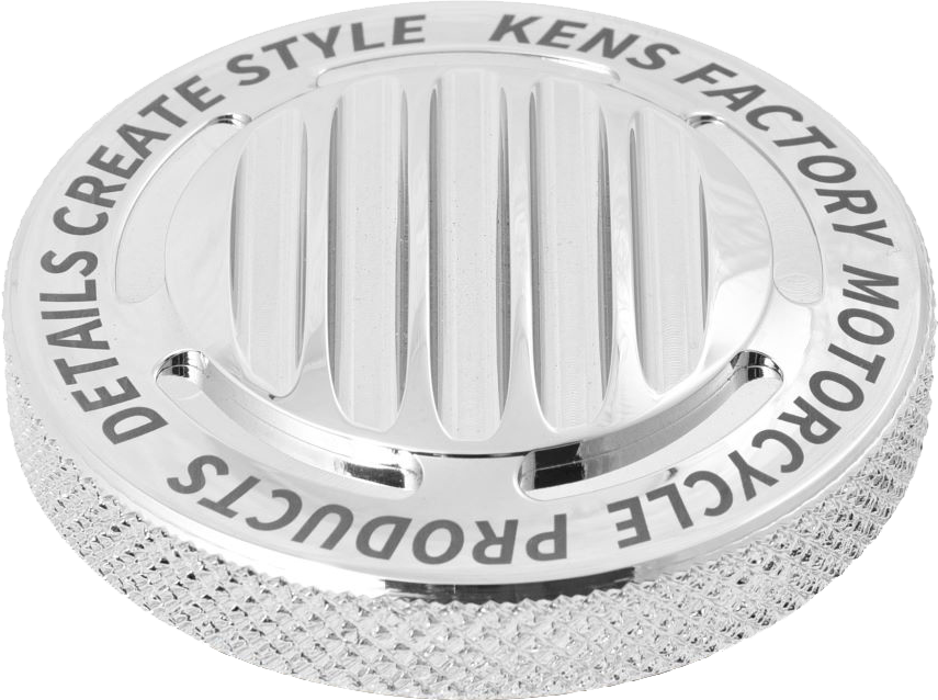 Ken's Factory Next Level Finned Gas Cap For Harley 1996-2025