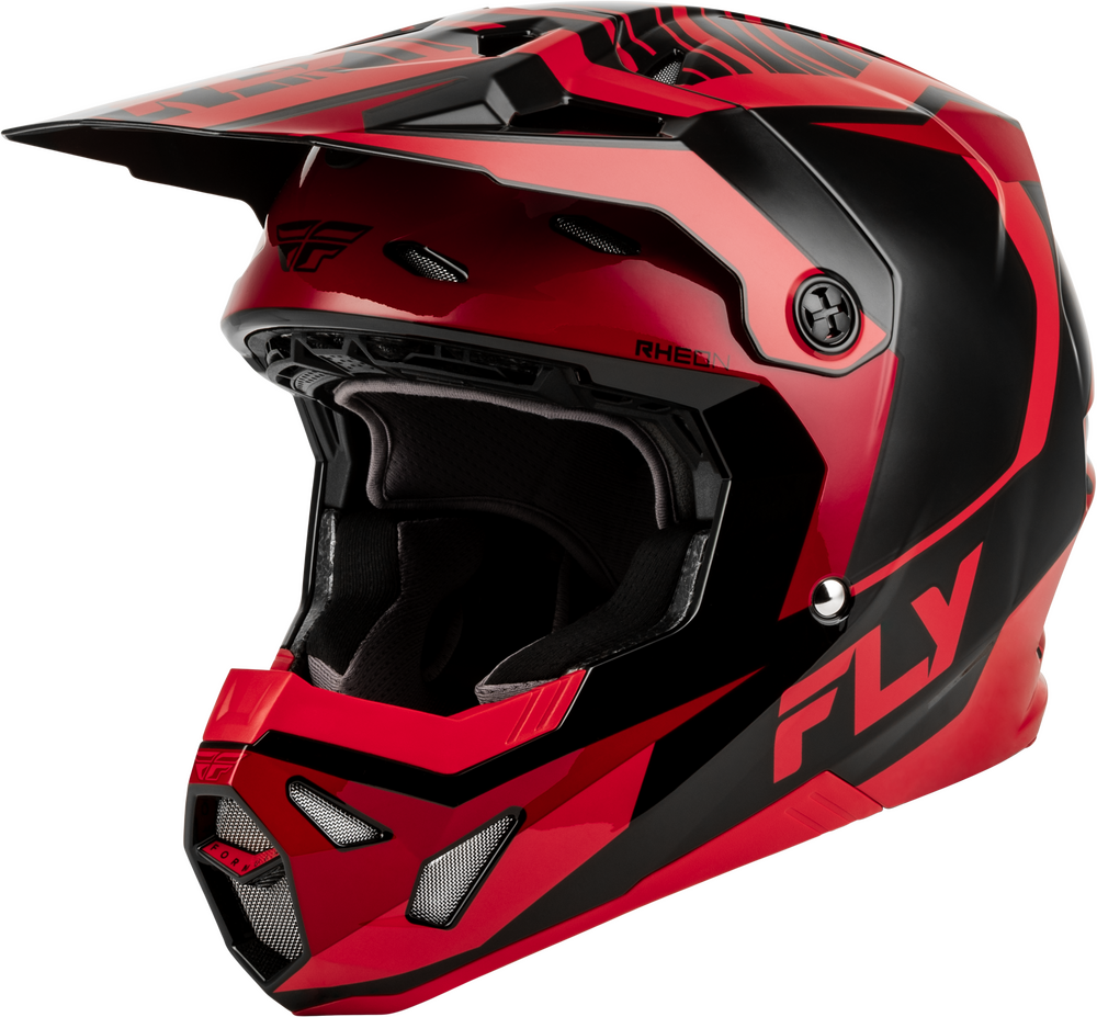 Fly Racing Formula CP Charge Helmet (2027) — Black/Red