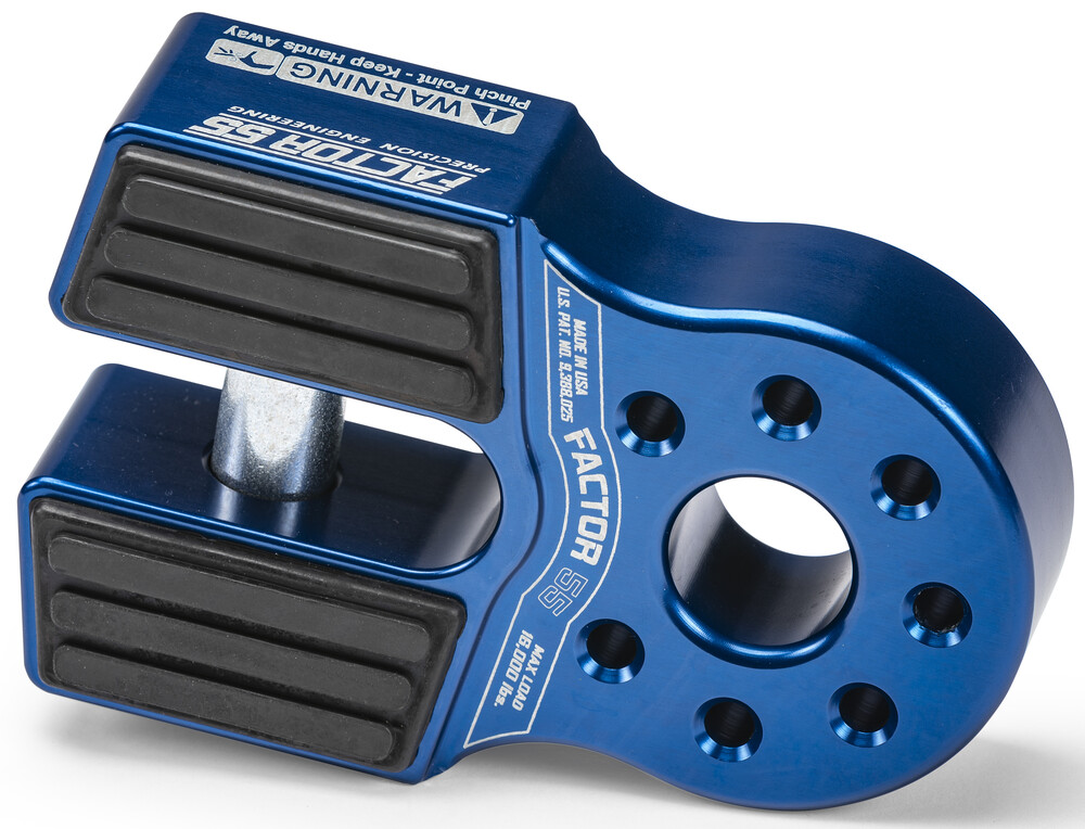 FLATLINK XTV WINCH SHACKLE BLUE