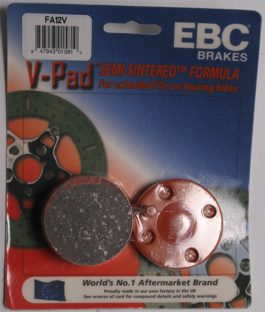 Semi-Sintered "V" Brake Pads