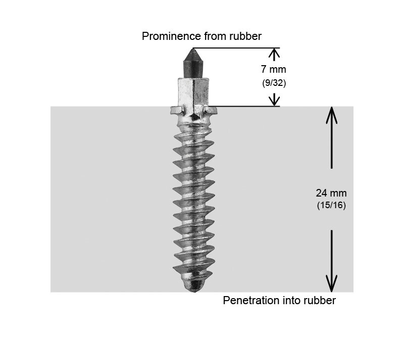 IGRIP 1 1/4"-32MM SHOULDER STUDS QTY 250
