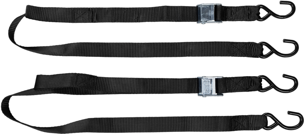 Fire Power 1.5" X 6' Tie-Down Black 2/PK