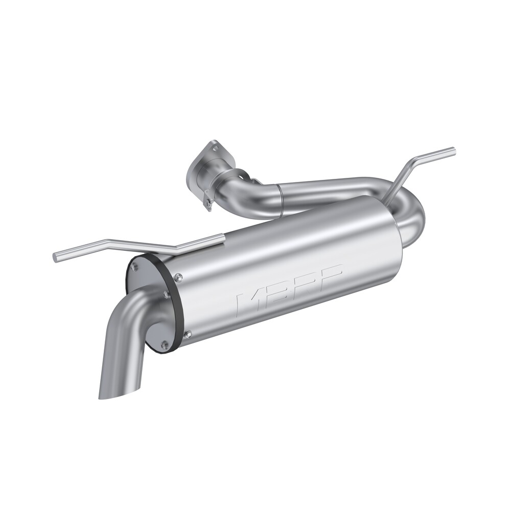 Mbrp Single Slip-On System W/ 5" Performance Muffler Chrome