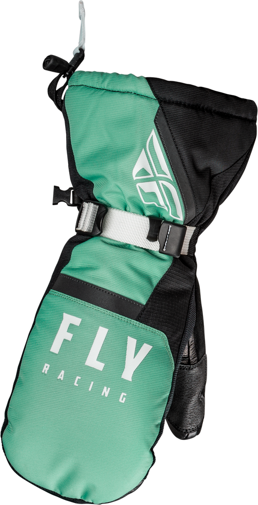 Fly Racing Cascade Mitten — Black/Mint