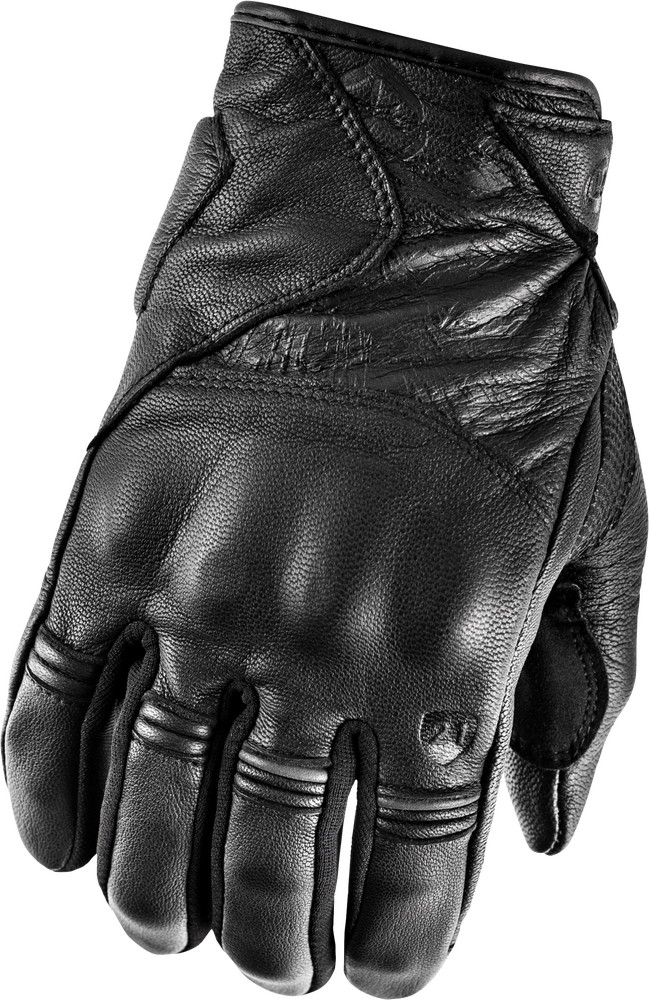 Highway 21 Womens Vixen Gloves — Black/Black
