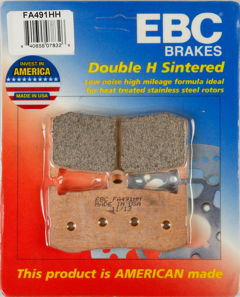 EBC FA491HH Double-H Sintered Front Brake Pads