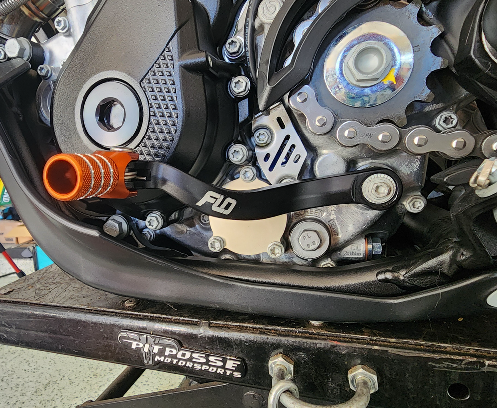 FLO MOTORSPORTS SHIFT LEVERS KTM ORANGE